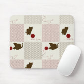Tapis De Souris Milieux de chatons (Avec souris)