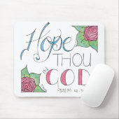 Tapis De Souris Mille d'espoir dans Dieu (Avec souris)