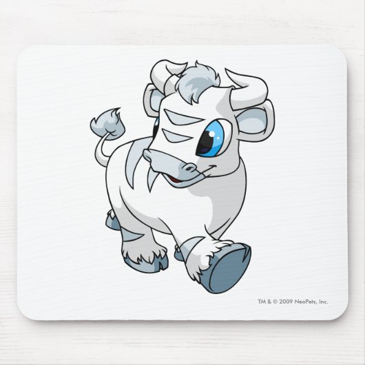 Tapis De Souris Milliers d'UCI blancs (Devant)