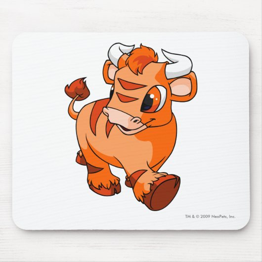 Tapis De Souris Milliers d'UCI oranges (Devant)