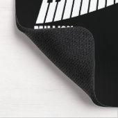 Tapis De Souris Million de piano de quartet du dollar - blanc (Coin)