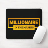TAPIS DE SOURIS MILLIONNAIRE EN TRAIN DE FAIRE (Avec souris)