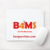 Tapis De Souris Milliseconde Mousepads de Burpees 4 (Avec souris)