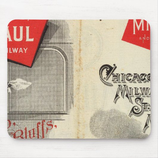 Tapis De Souris Milwaukee et St Paul Railway (Devant)