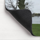 Tapis De Souris Milwaukee River, West Bend, Wisconsin (Coin)