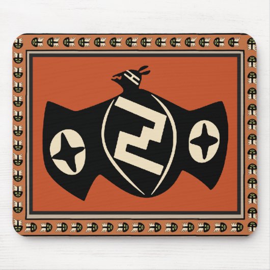 Tapis De Souris Mimbres Batte Tribal (Devant)