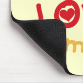 Tapis De Souris Mimi aime mes t-shirts et cadeaux (Coin)