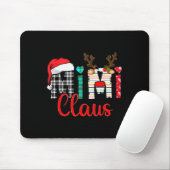 Tapis De Souris Mimi Claus Reindeer Christmas  (Avec souris)