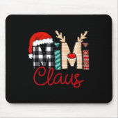 Tapis De Souris Mimi Claus Reindeer Noël (Devant)