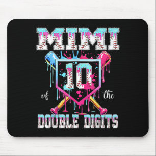 Tapis De Souris Mimi des doubles chiffres 10e anniversaire garçon