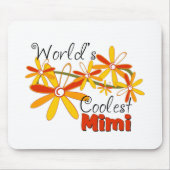 Tapis De Souris Mimi le plus frais du monde floral (Devant)