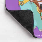 Tapis De Souris Min & Clover | Joyeux Cowgirl & Brontosaurus Ride (Coin)