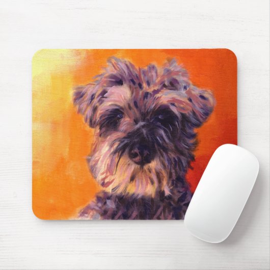 Tapis De Souris Minatureschnauzer (Avec souris)