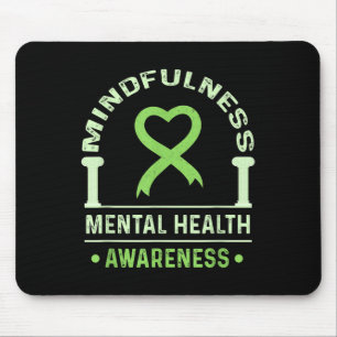 Tapis De Souris Mindfulness Santé mentale Chemises Santé mentale A