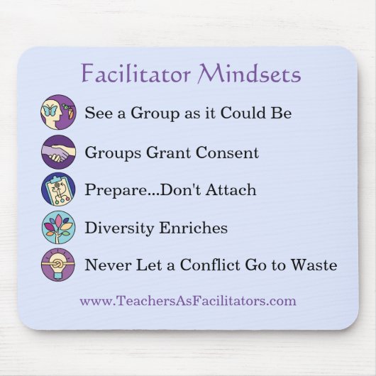 Tapis De Souris Mindset Mousepad TAF (Devant)