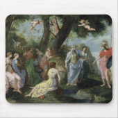 Tapis De Souris Minerva avec les Muses (Devant)