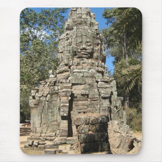 Tapis De Souris Mini Bayon ... Ta Prohm, Siem Reap, Cambodge (Devant)