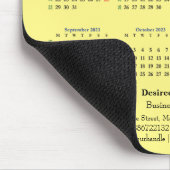Tapis De Souris Mini calendrier lundi 2023 Souris ISO Week (Coin)