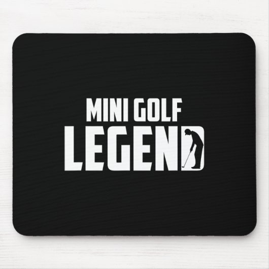 Tapis De Souris Mini Golf Legend - Mini Golfer (Devant)