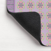 Tapis De Souris Mini Moquette Fleurie Style (Coin)