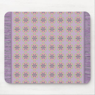 Tapis De Souris Mini Moquette Fleurie Style