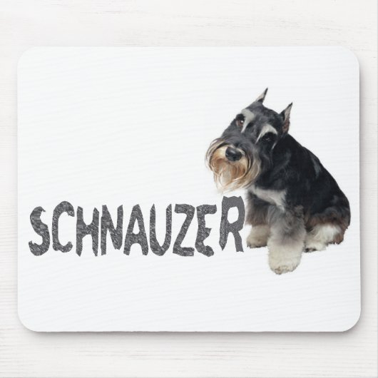 Tapis De Souris Mini Schnauzer (Devant)