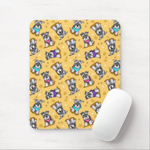 Tapis De Souris Mini Schnauzer Sunshine KiniArt