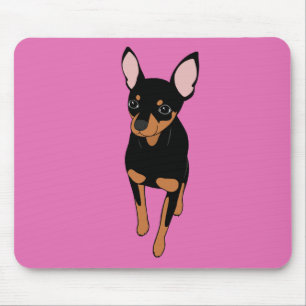 Tapis De Souris Miniature Pinscher Miniature Pin Pin