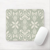 Tapis De Souris Minimal Floral Pattern Mouse Pad (Avec souris)