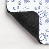 Tapis De Souris Minimalisme des aliments marins (Coin)