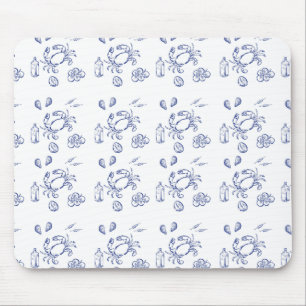 Tapis De Souris Minimalisme des aliments marins