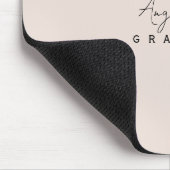 Tapis De Souris Minimalist handwritten script, simple and modern  (Coin)