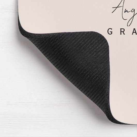 Tapis De Souris Minimalist handwritten script, simple and modern (Coin)