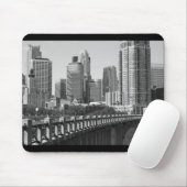 Tapis De Souris Minneapolis Skyline En Plein Jour (Avec souris)