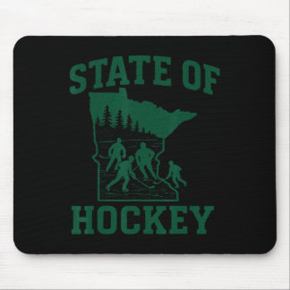 Tapis De Souris Minnesota - État du hockey