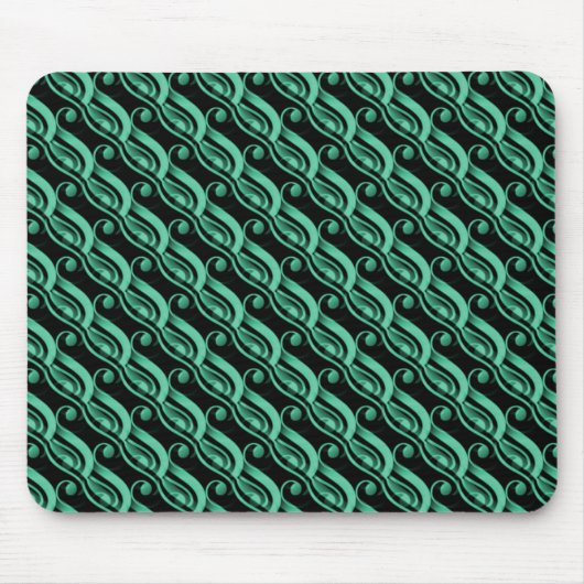 Tapis De Souris Mint Green sans effort Charm Mousepad (Devant)