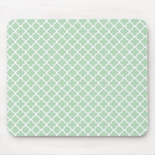 Tapis De Souris Mint Quatrefoil (Devant)