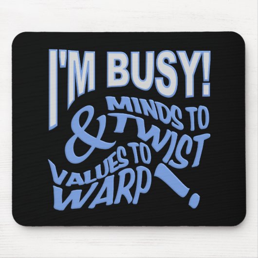 Tapis De Souris Minut à Twist mousepad (Devant)