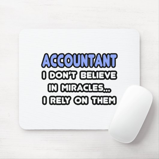 Tapis De Souris Miracles et comptables (Avec souris)