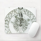 Tapis De Souris Miroir de nature dans son ensemble, une similarité (Avec souris)