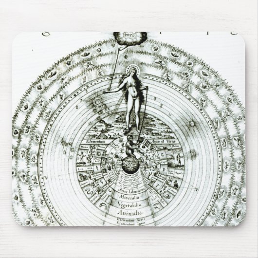 Tapis De Souris Miroir de nature dans son ensemble, une similarité (Devant)