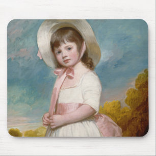 Tapis De Souris ~ MISS JULIANA WILLOUGHBY 18thC George Romney ~