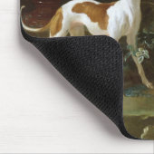 Tapis De Souris Misse et Turlu, deux lévriers de Louis XV (Coin)