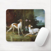 Tapis De Souris Misse et Turlu, deux lévriers de Louis XV (Avec souris)