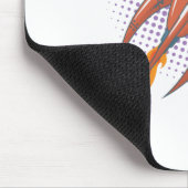 Tapis De Souris Missile de la Lune de l'Espace (Coin)