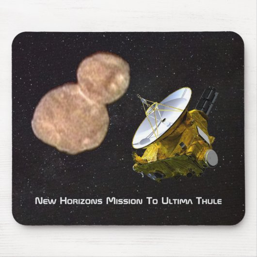 Tapis De Souris Mission Nouveaux Horizons À Ultima Thule (Devant)