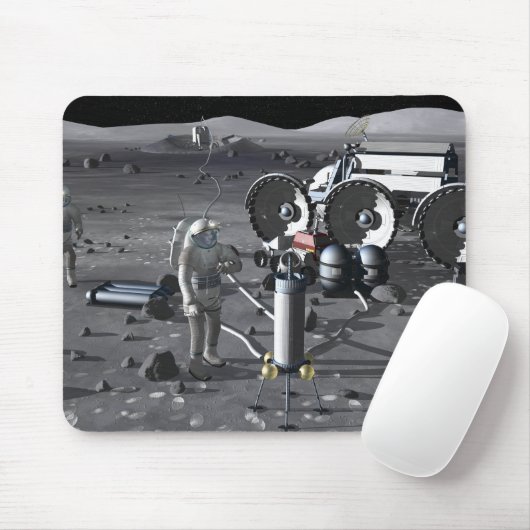 Tapis De Souris Missions d'exploration spatiale futures 2 (Avec souris)