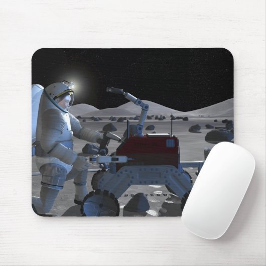 Tapis De Souris Missions d'exploration spatiale futures 7 (Avec souris)