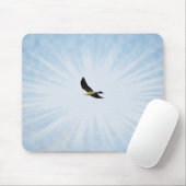 Tapis De Souris Mississippi Kite Hawk Bird Art Pad (Avec souris)