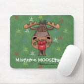 Tapis De Souris Mistletoe MOOSEtache (Avec souris)